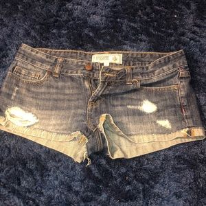 Dark Wash Jean Shorts